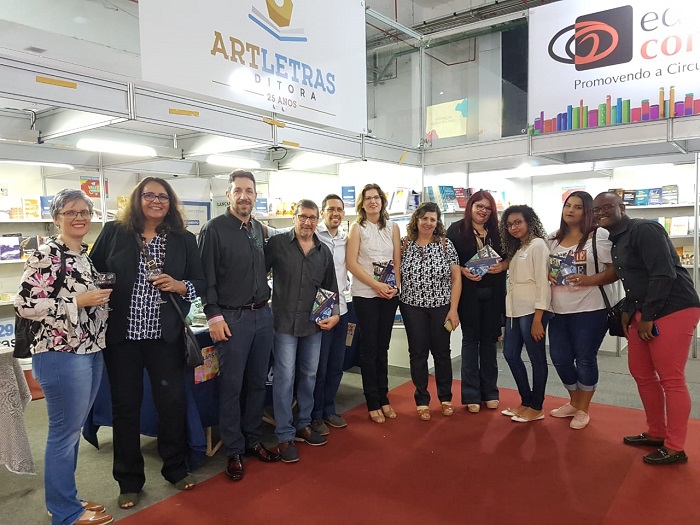 Lançamento do livro na IV Bienal do Livro e Literatura, em Brasília